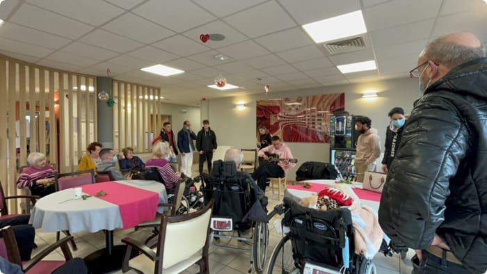 Une expérience enrichissante à l'Ehpad de Sainte Marguerite pour les jeunes en formation FLE