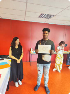 Remise des diplômes en langue française, une réussite collective !