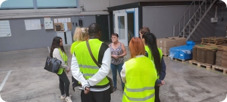 Plongée dans l'industrie locale : 11 jeunes découvrent VIP Industrie à Fraize