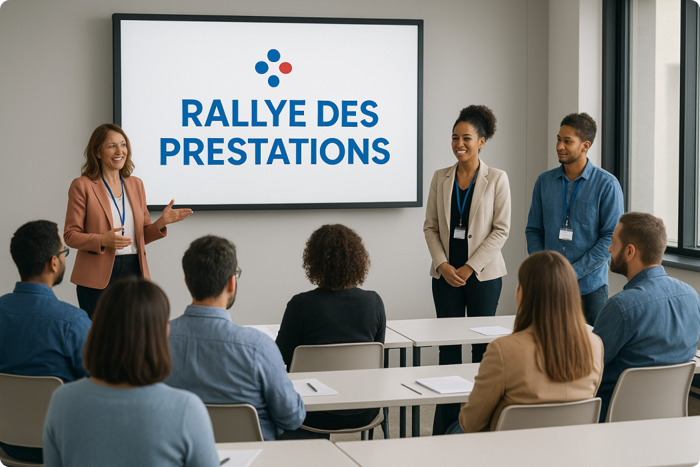 Rallye des prestations, une rencontre entre la Mission Locale et France Travail