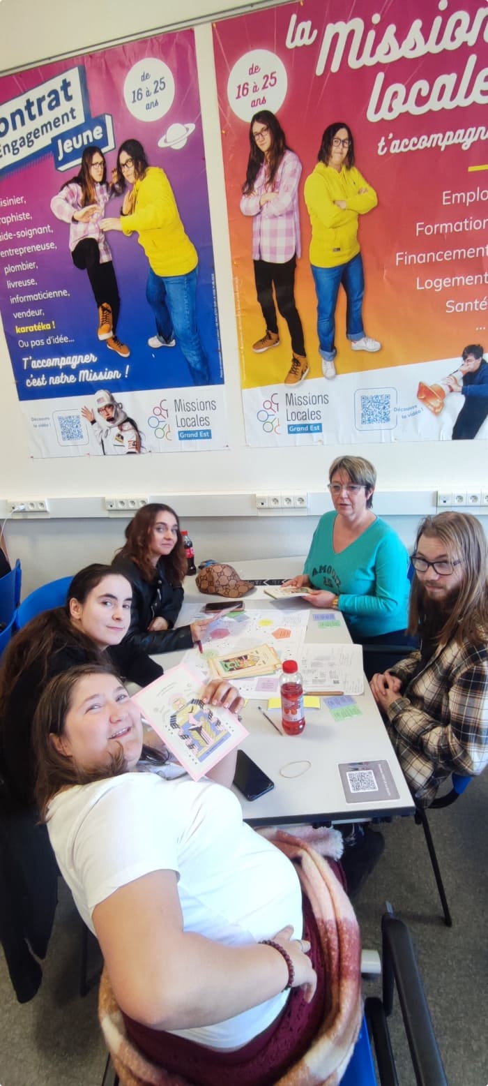 Les jeunes de la Mission Locale partent en voyage vers un futur optimiste avec « 2030 Glorieuses »