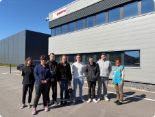Visite de l’entreprise d’insertion Manudeo à Raon-l’Étape